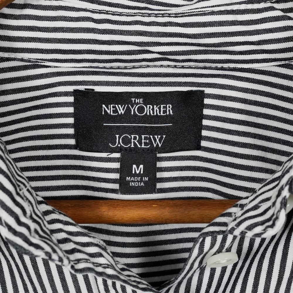 J.Crew x The New Yorker Étienne Striped Shirt Oversized M Boxy - Picture 2 of 11